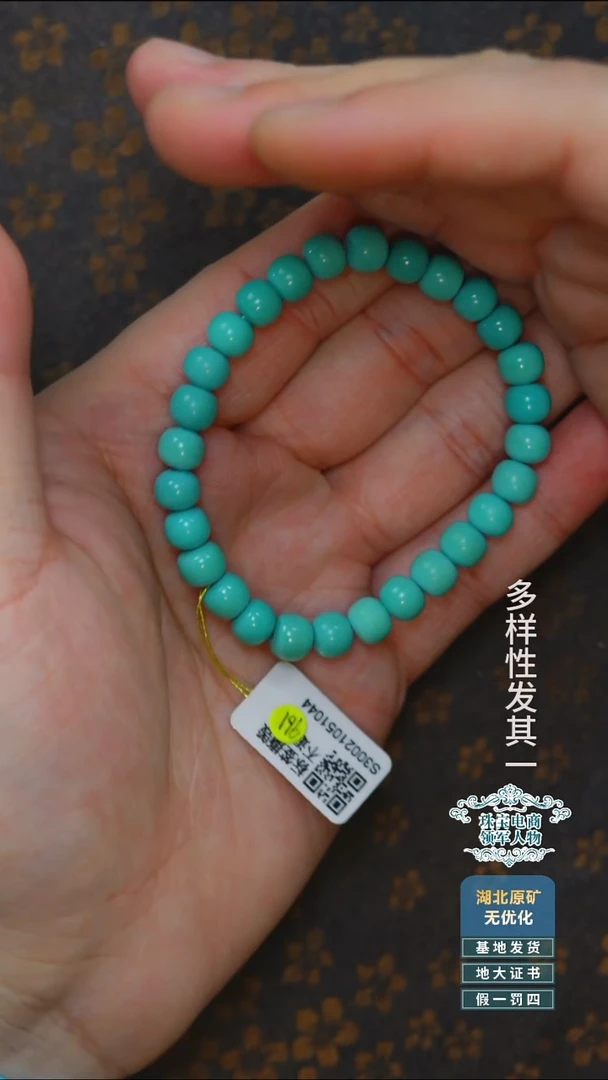未镶嵌绿松石珠宝奇石A006