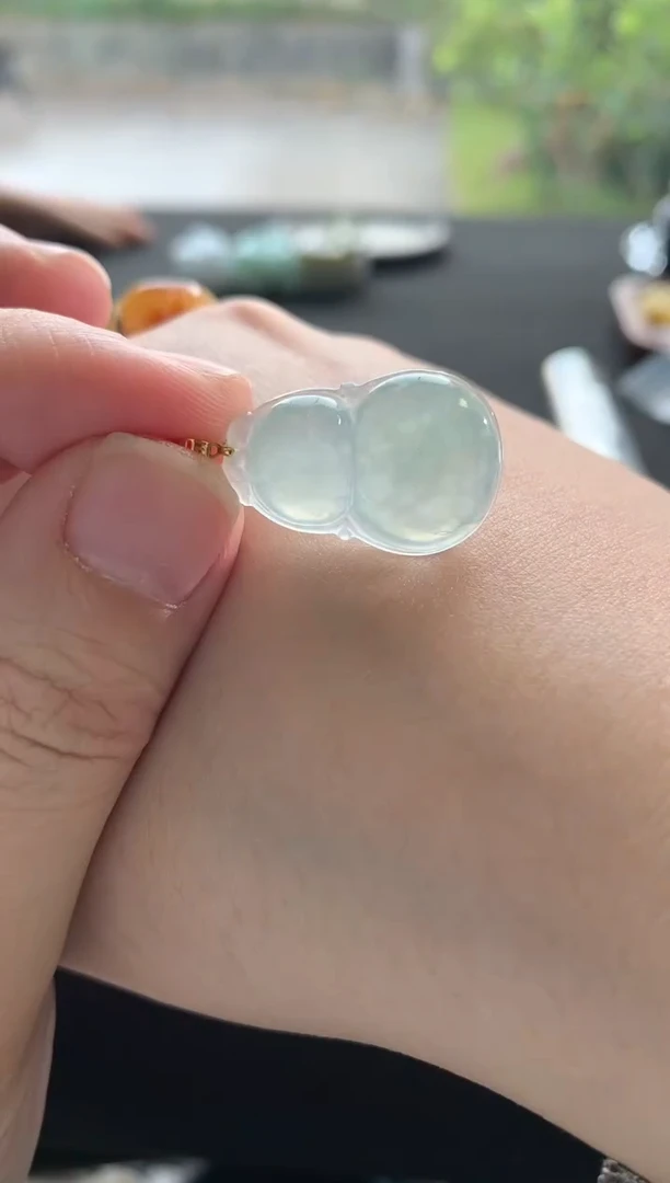 未镶嵌挂件翡翠葫芦F960-1