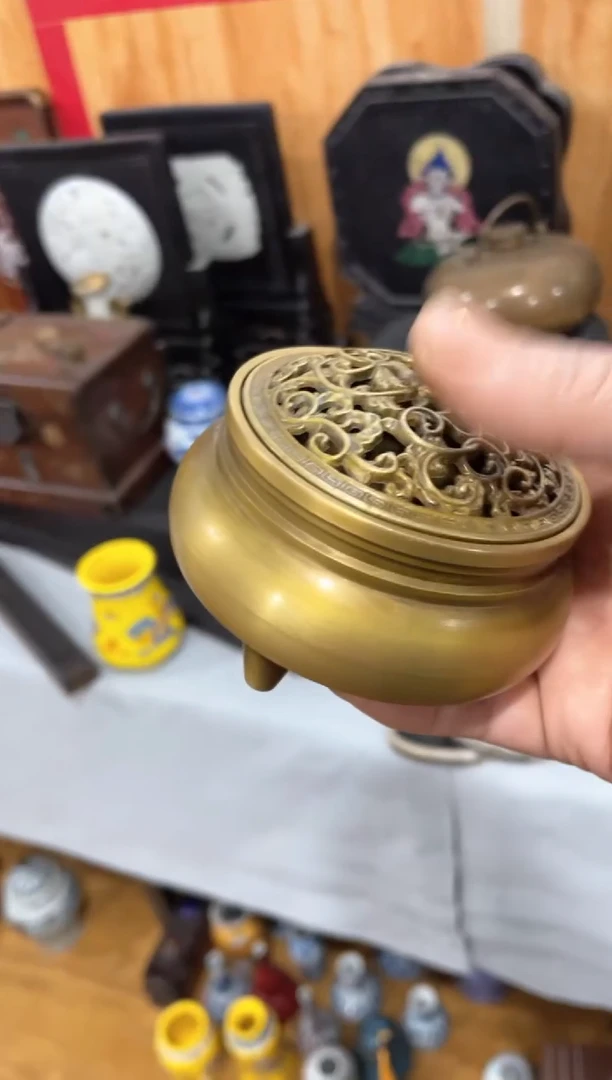 【闪购商品】摆件宫廷影视老旧工艺摆件