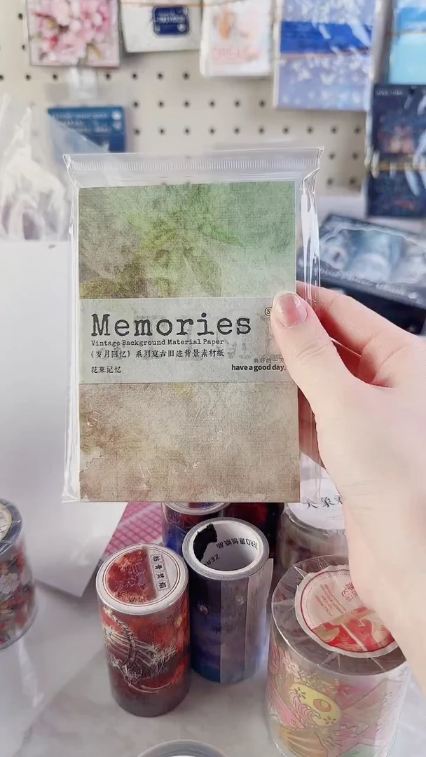 2-12 岁月回忆素材纸