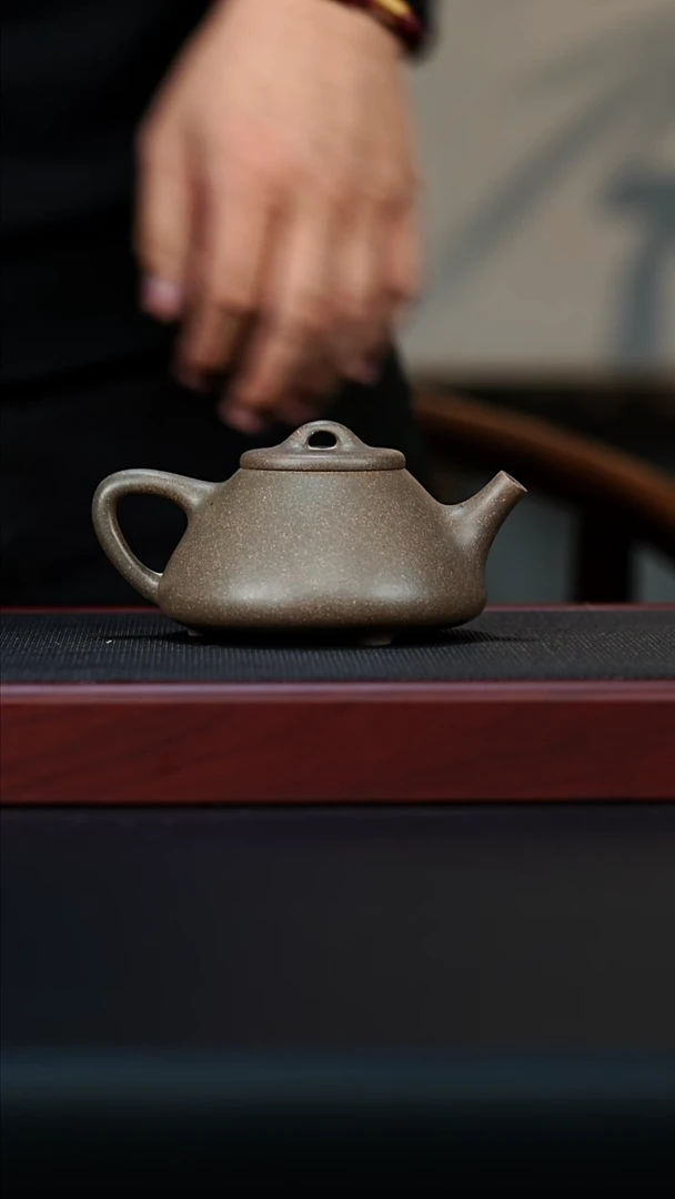 茶壶紫砂宜兴紫砂茶壶子冶石瓢