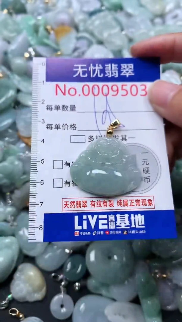 颈饰未镶嵌翡翠9503