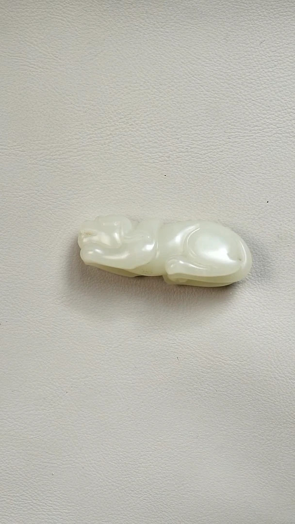 未镶嵌和田玉挂件旺财