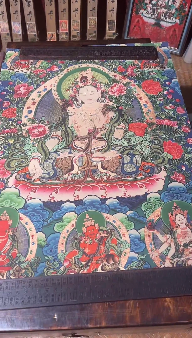 卷轴画东东唐卡tk16