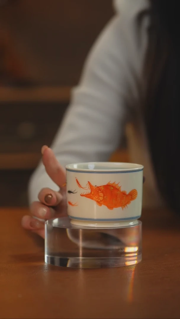立勤堂金鱼容天杯