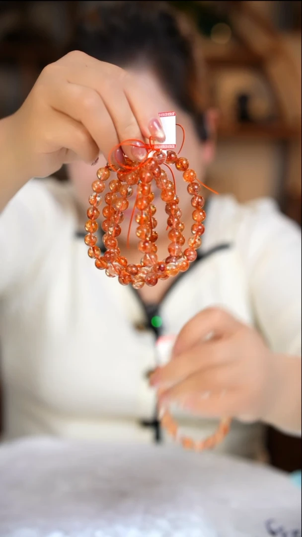 未镶嵌珠宝半成品水晶胶花手串9mD155多样性发其一