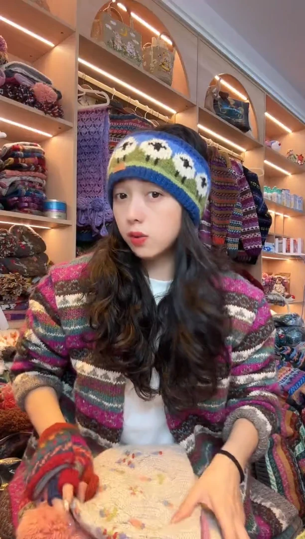 绵羊毛细羊毛肖恩羊发带