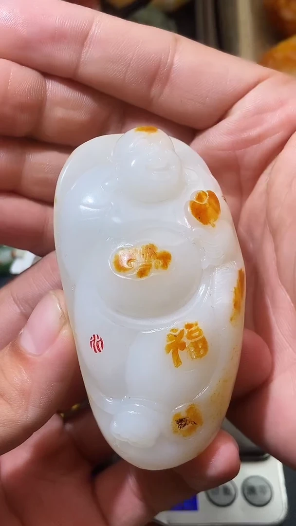 和田玉未镶嵌颈饰HX