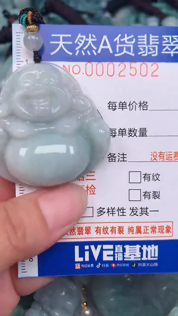 翡翠未镶嵌颈饰...0002502