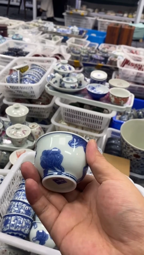 摆件陶景德陶瓷茶具容量约60