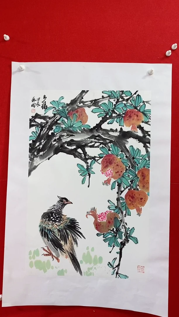 【闪购商品】国画SP雷苏盼老师作品