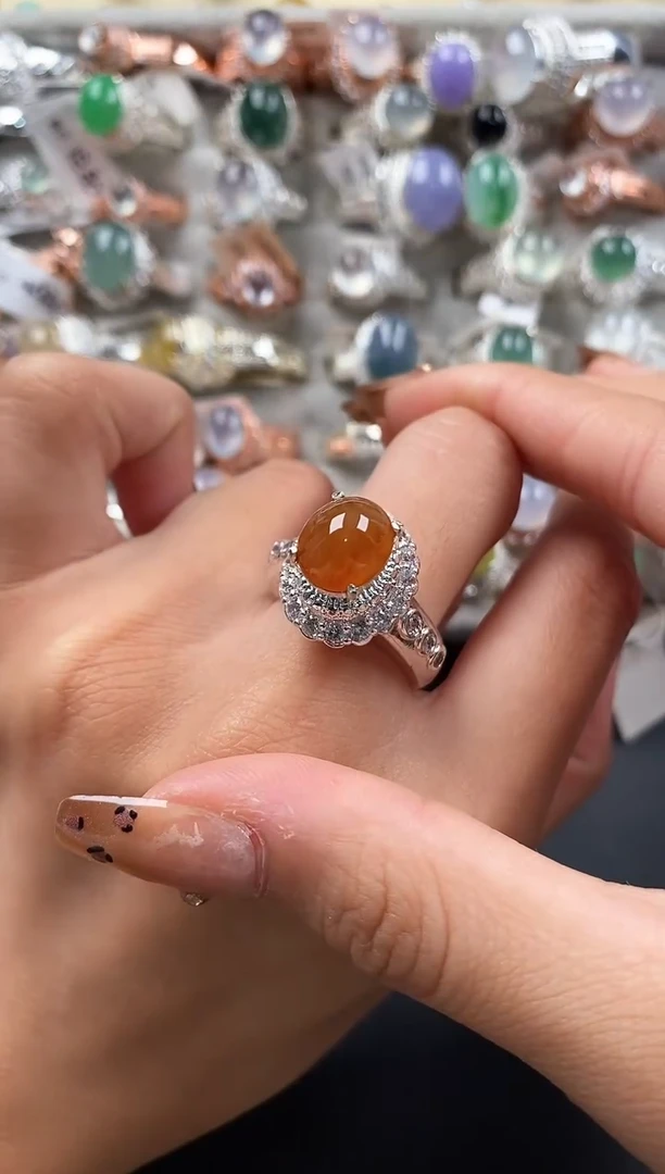 未镶嵌戒指翡翠777777+2