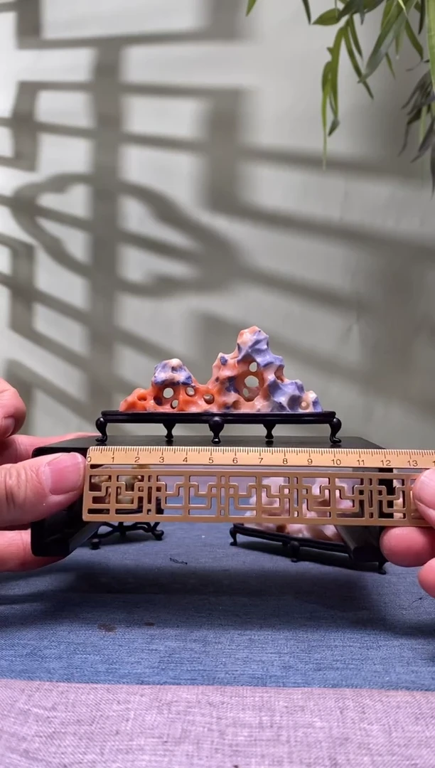 石材独***4树脂底座 石头是浙江青田石