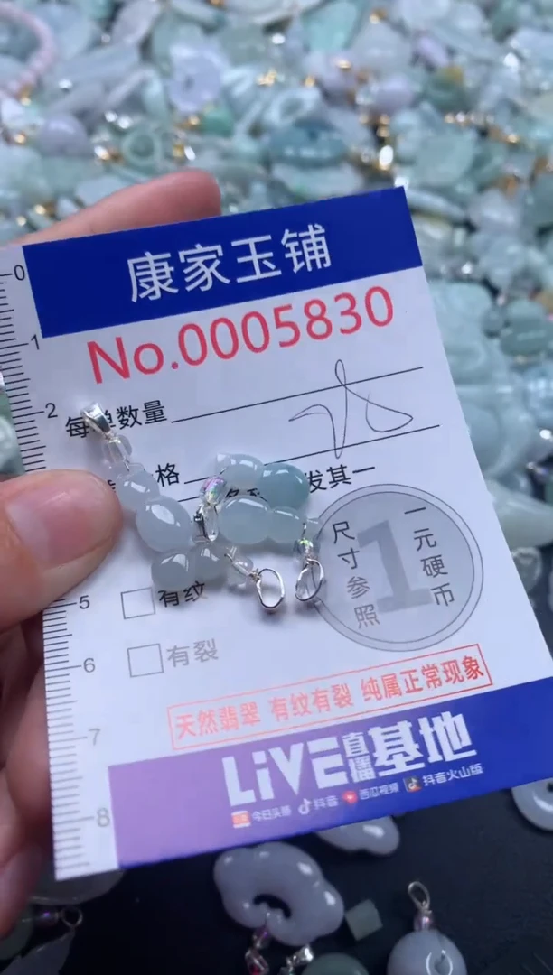 颈饰未镶嵌翡翠5830