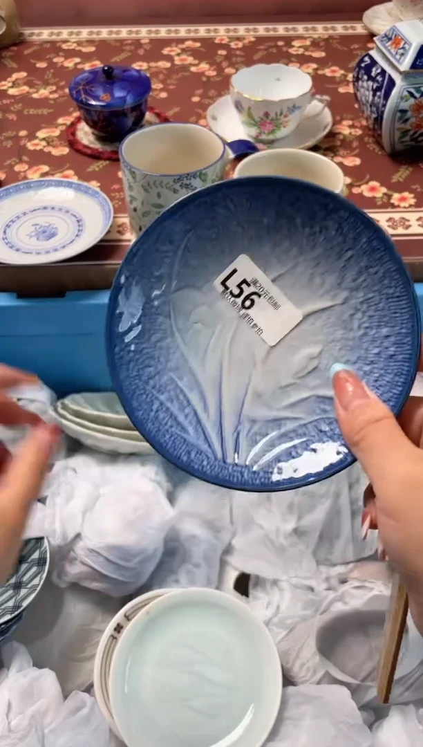 瓷片雨*瓷器瓷器L56