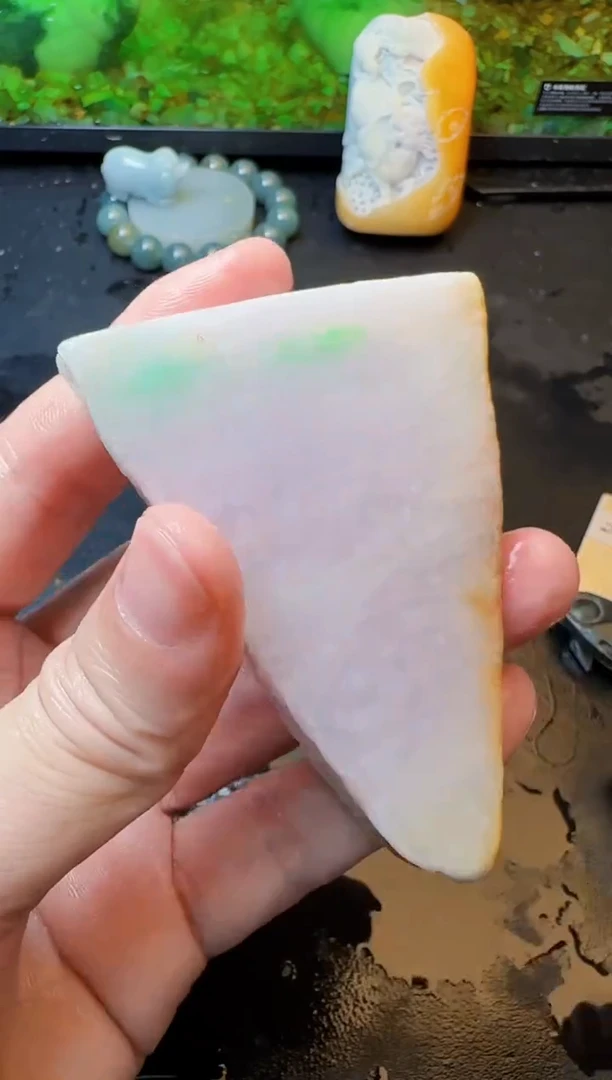 翡翠未镶嵌颈饰天然缅甸A货翡翠659