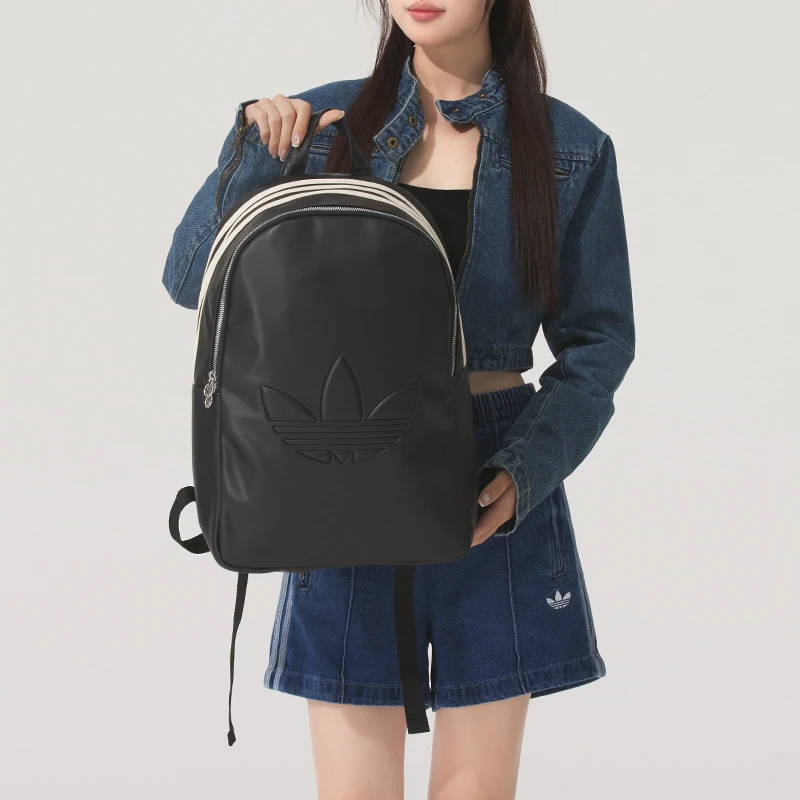 adidas阿迪达斯三叶草双肩男包女包开学季大容量运动背包JC5999