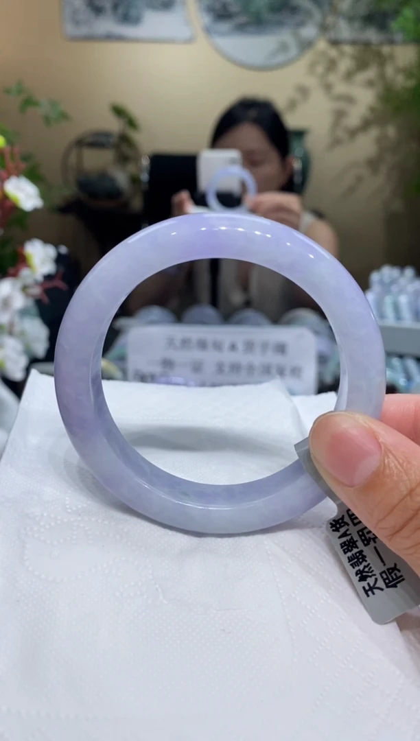 翡翠手镯未镶嵌翡翠56-57