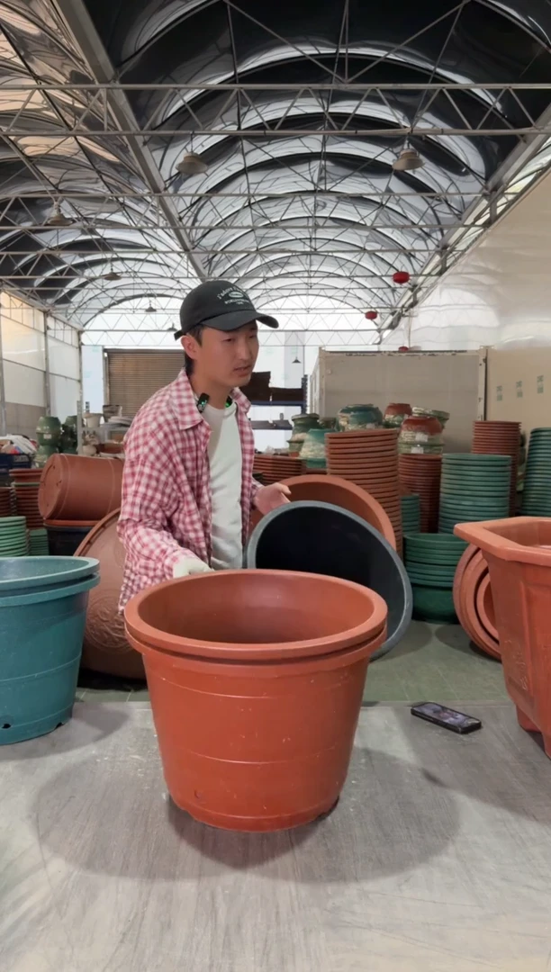 【闪购商品】复合46桶盆红色5个