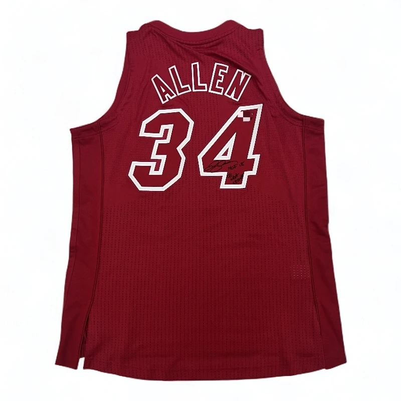 【KinSign】 雷阿伦亲签 热火队亲签球衣AU 两条铭文（含JSA证书）