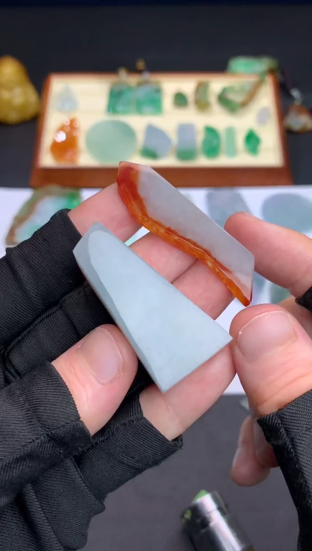 定制翡翠未镶嵌天然翡翠裸石 （含工费）
