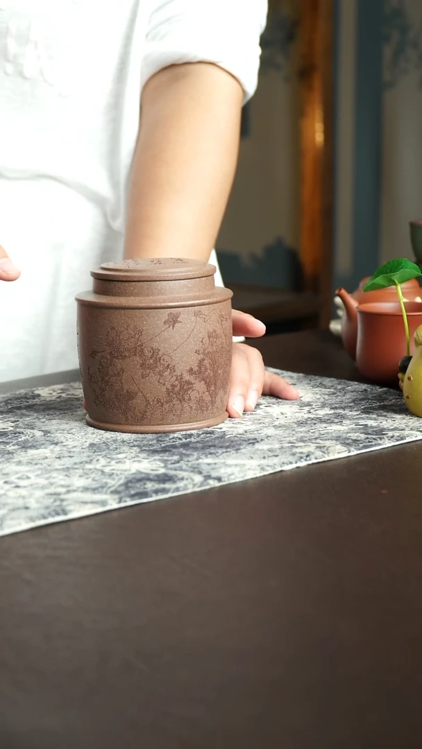 茶杯紫砂69号宜兴紫砂原矿作品
