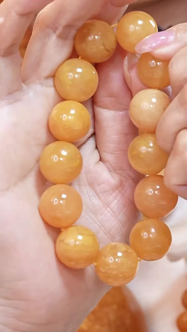 蜜蜡颈饰未镶嵌6030天然蜜蜡珠宝奇石云端妖孽全部保真