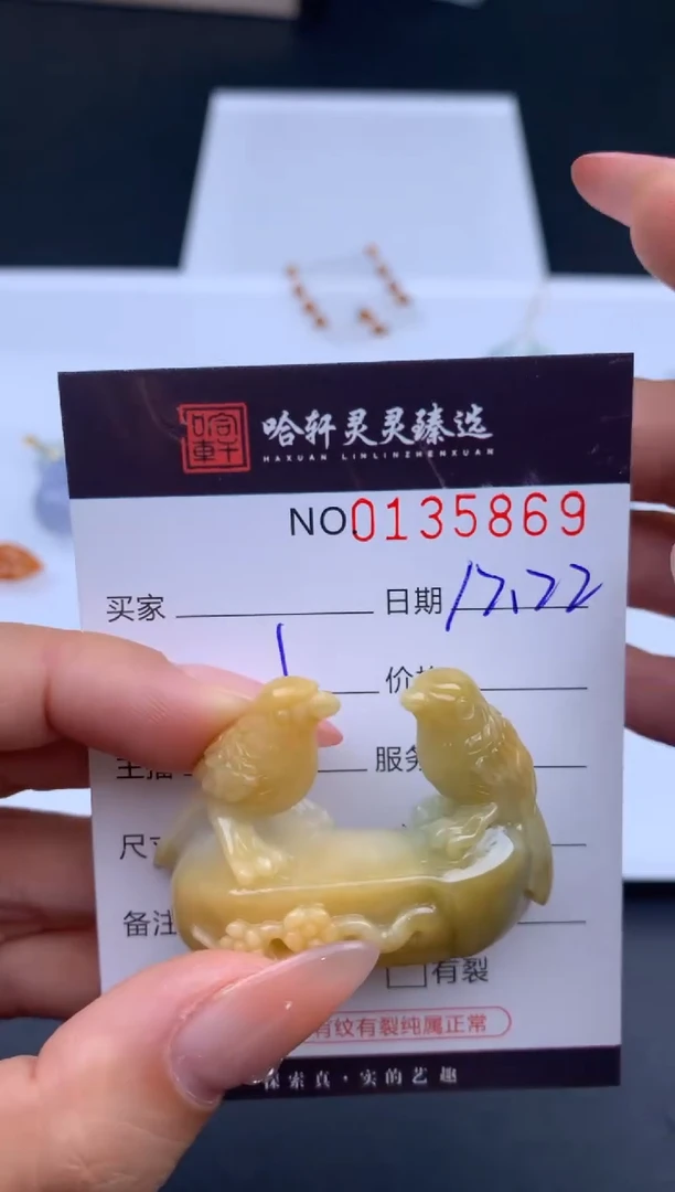 吊坠(不含链)未镶嵌翡翠哈轩   裸石1
