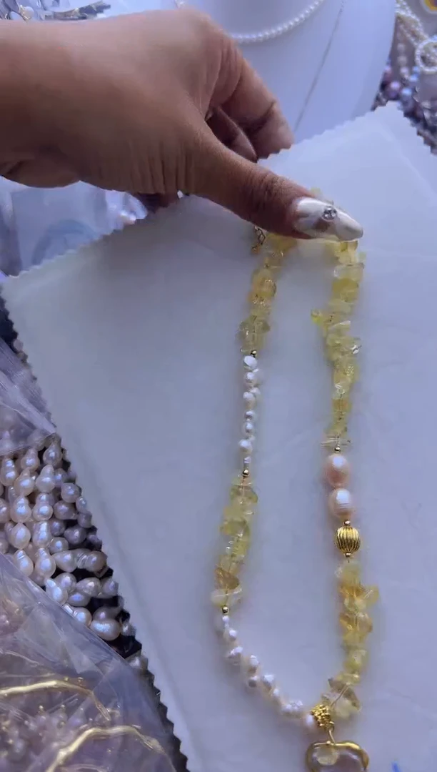 未镶嵌淡水珍珠项链121