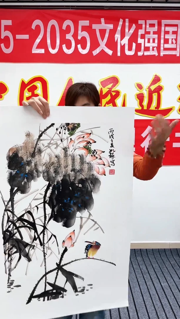 精品国画花鸟作品