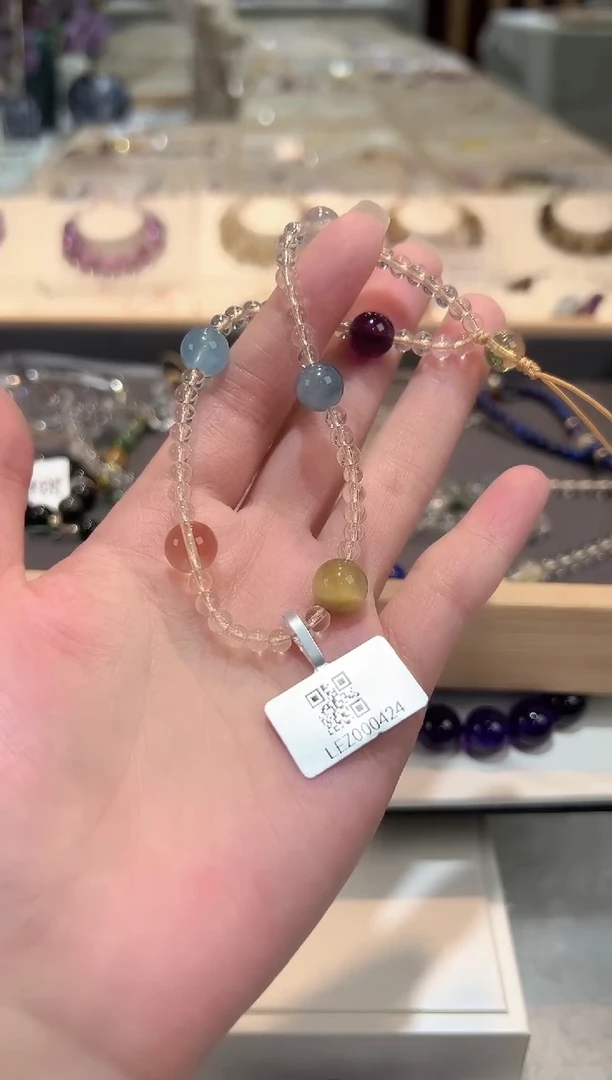 未镶嵌手串水晶手串