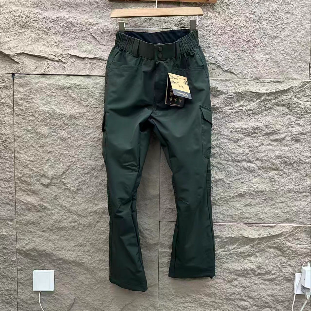 秋冬新款加绒加厚男士户外休闲加绒裤900