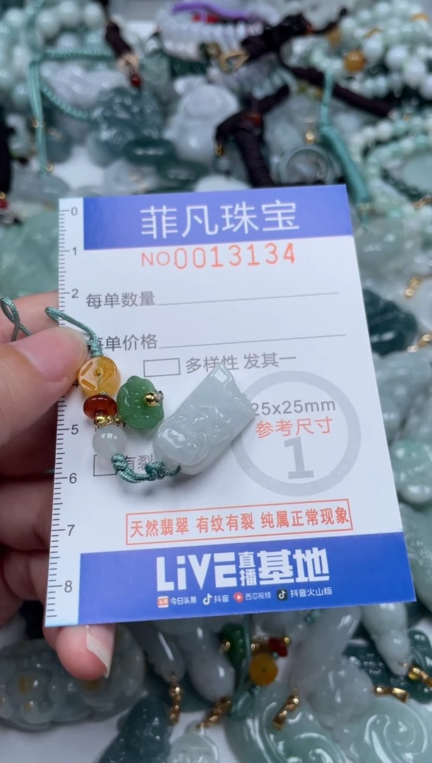 颈饰未镶嵌翡翠13134