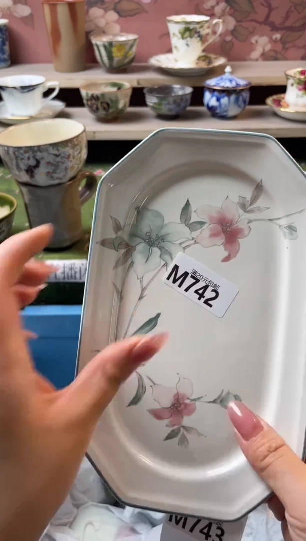瓷片不**菜瓷器瓷器M742