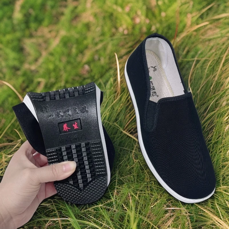 防滑耐磨透气布鞋一脚蹬春季运动风草鞋男女鞋舒适软底优质