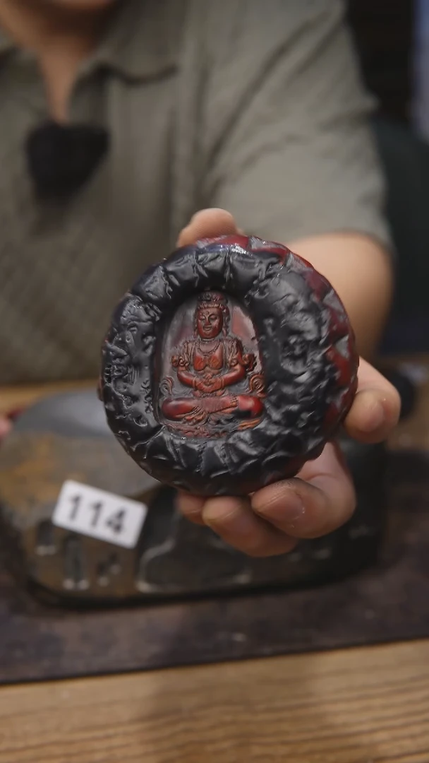 甘石陶艺麻线鼓款114