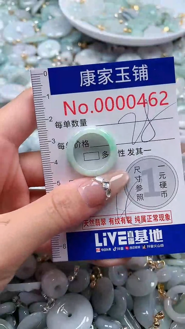 翡翠未镶嵌吊坠(不含链)462