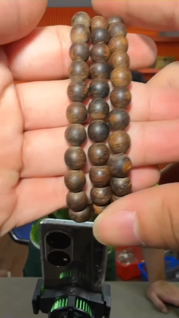 手串沉香392号单圈紫伽罗8g多样性发一