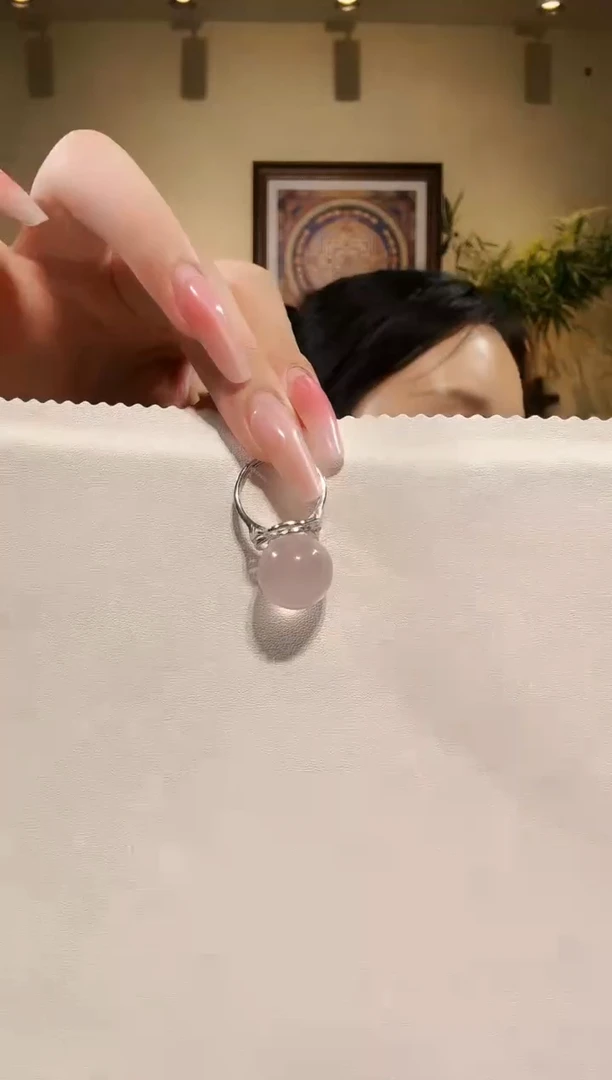 未镶嵌戒指水晶戒指