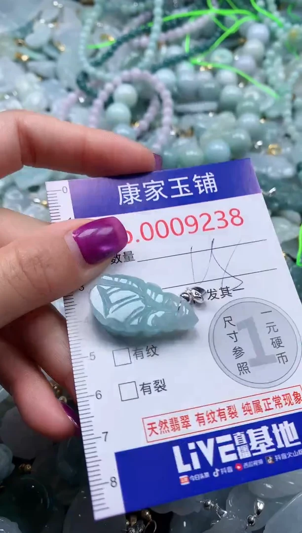 颈饰未镶嵌翡翠9238