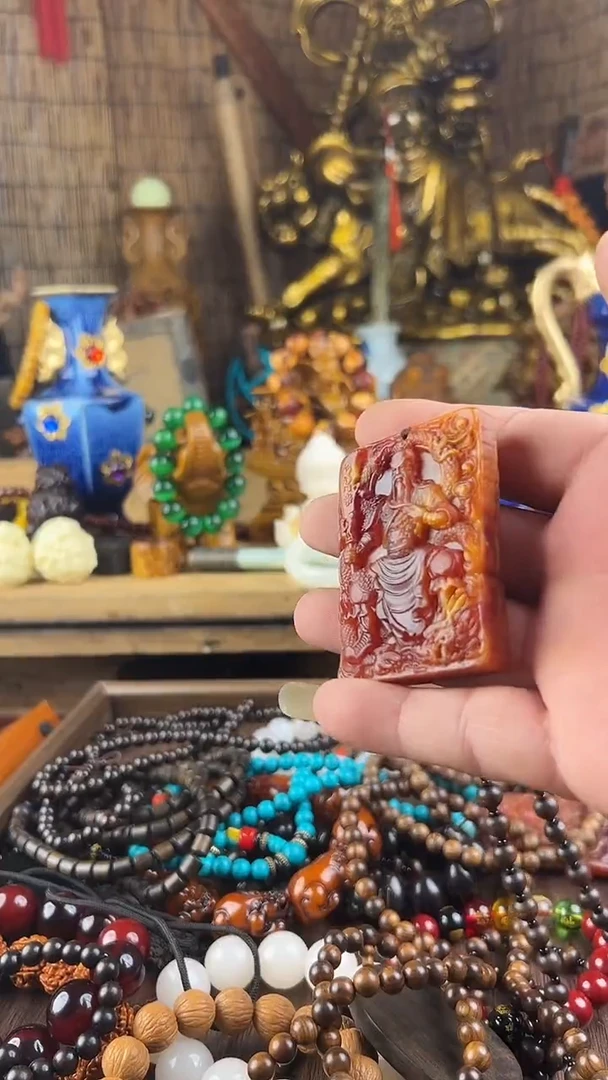 吊坠滴血莲花菩提所见即所得