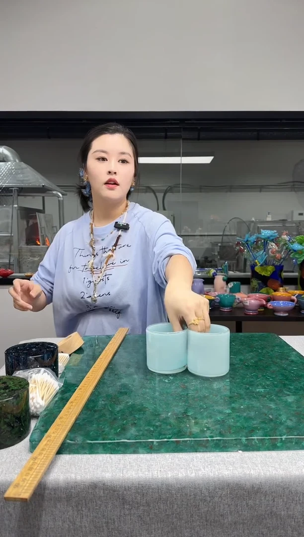 琉璃1对微瑕G慕忆手作高口