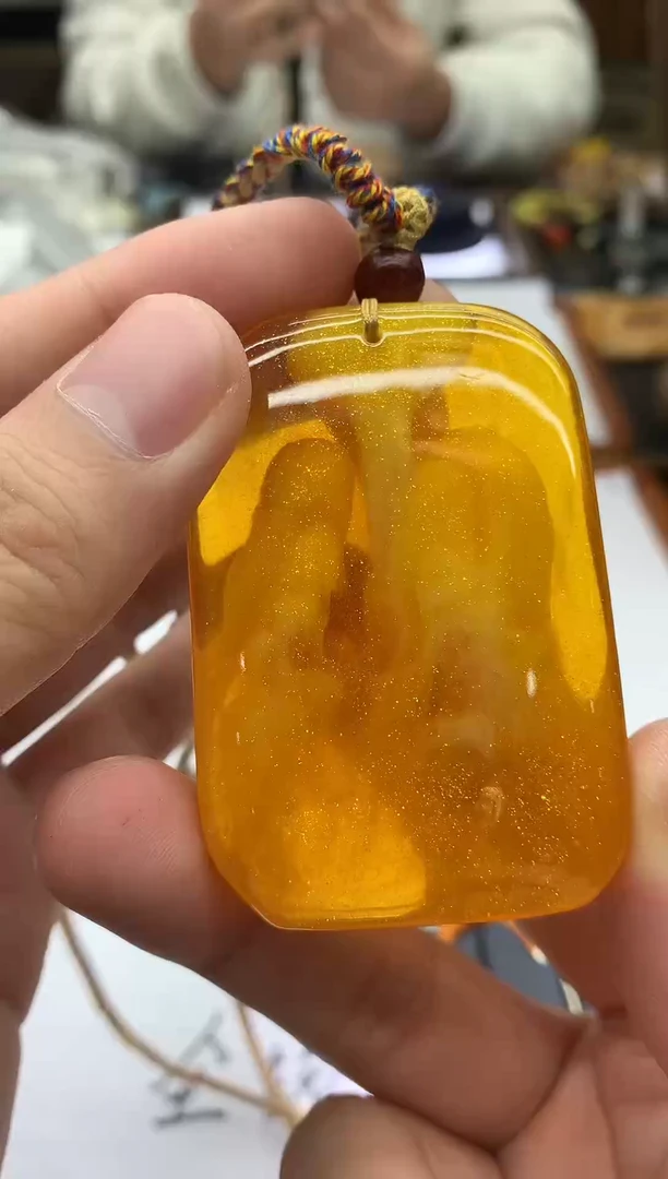 琥珀颈饰未镶嵌LL43【偶得珠宝严选】琥珀蜜蜡