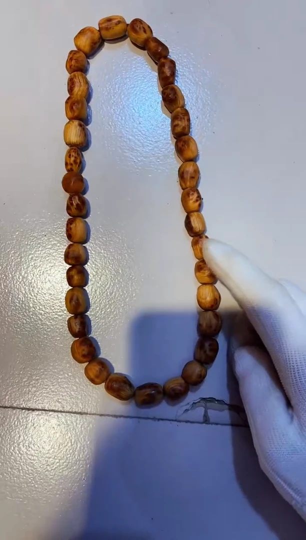 柏木（崖柏）32太行崖柏陈化手把手串