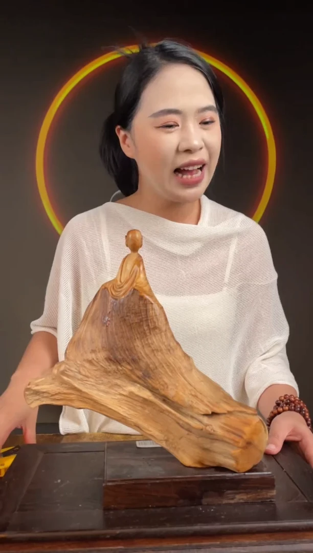 柏木（崖柏）手工摆件,先抢先得! 编号:115