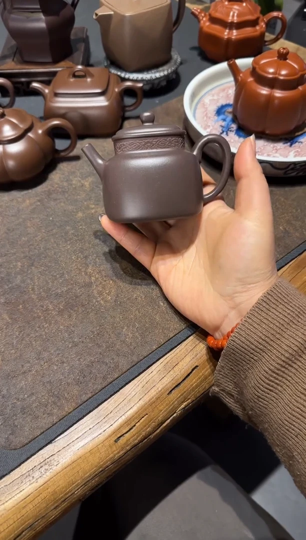 【闪购商品】紫砂茶壶四方言心