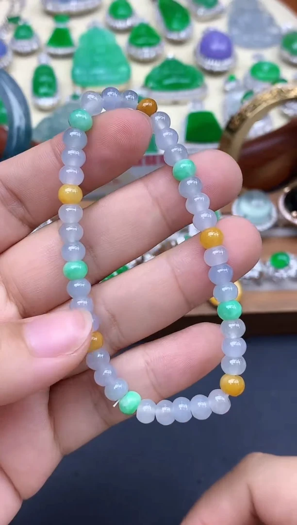 未镶嵌手链翡翠338-中国好珍宝