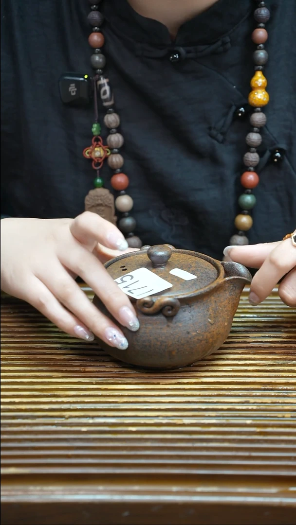 万古烧粗陶手工茶具