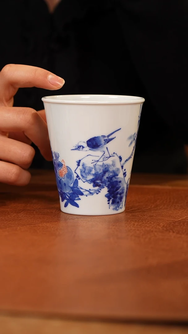 【闪购商品】杯景德镇青花主人杯