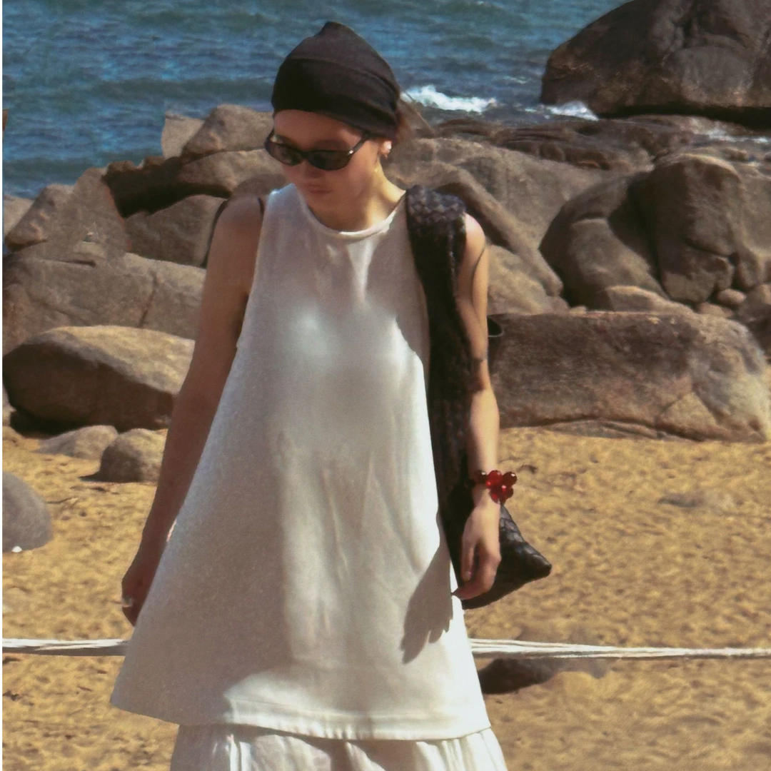 【CHU/2024SSNEW】原创设计 《黑泡泡》气质时尚小众A字裙JJGC03